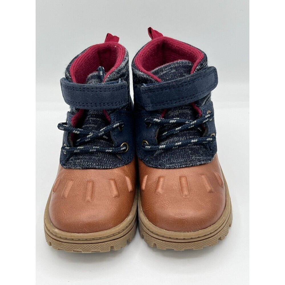 CARTER’S  New Duck Toe Boot Uni-Sex Child, Size 8 Toddler, Navy